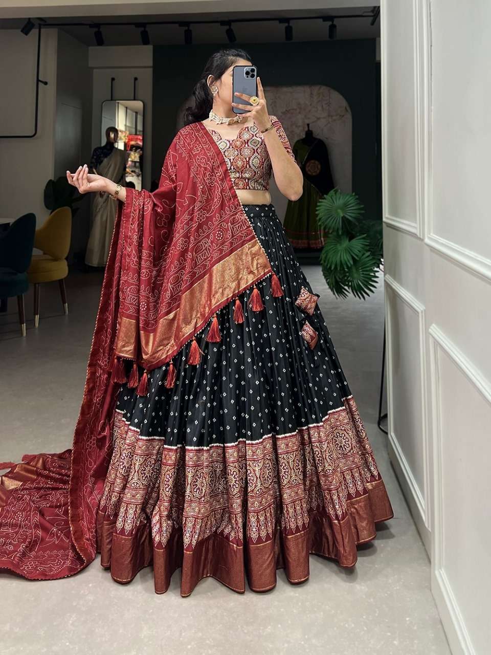 PC-1433 COLOURS BY ASLIWHOLESALE HEAVY DESIGNER SILK LEHENGAS