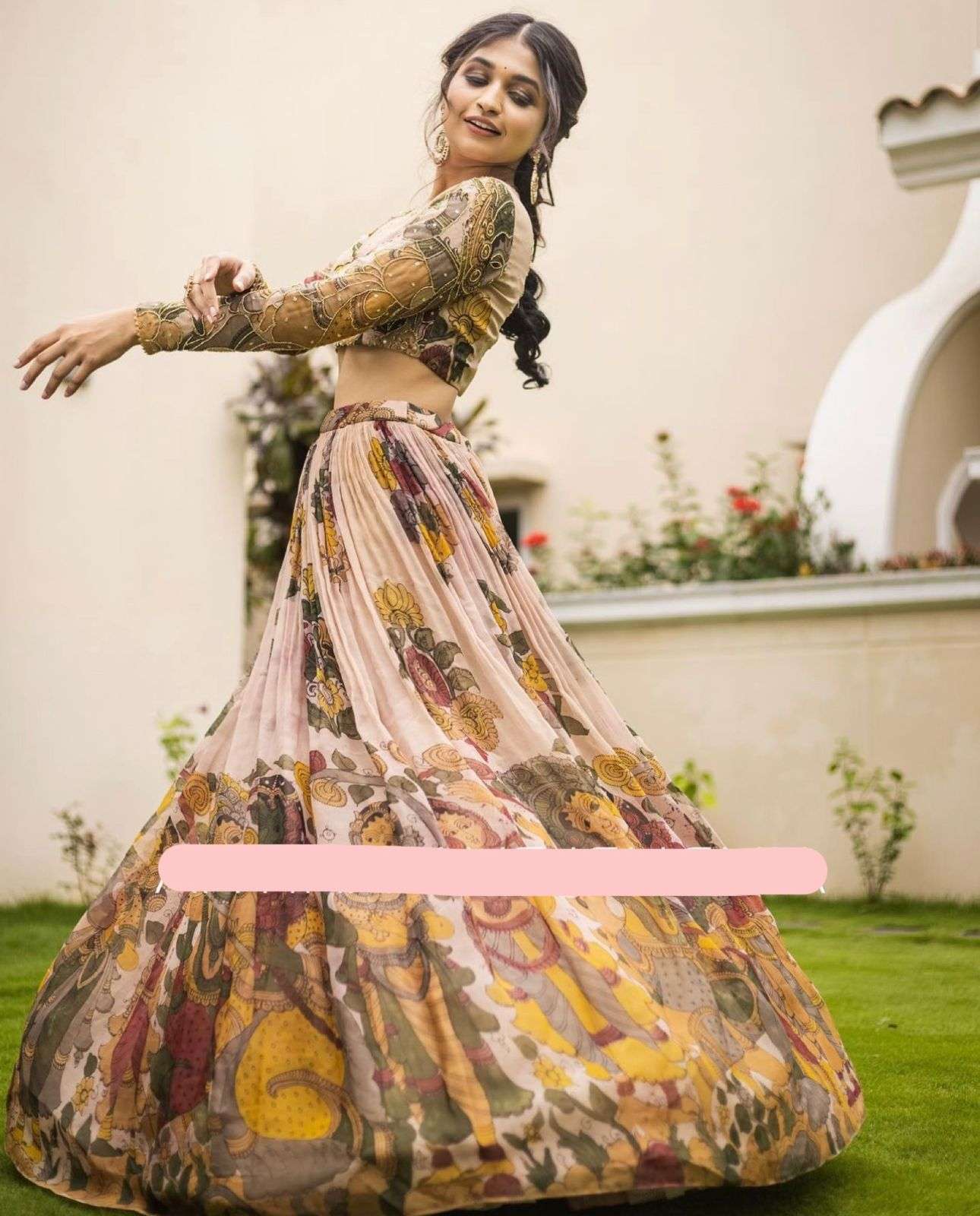 PC-293 HIT DESIGN BY ASLIWHOLESALE DESIGNER FANCY CREPE LEHENGAS