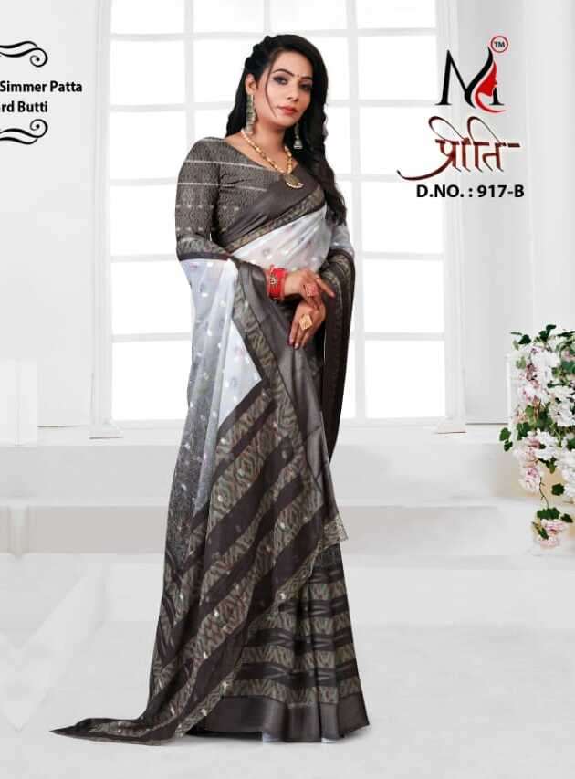 PREETI VOL-917 BY K.F FASHION DESIGNER FANCY DOLA SILK SAREES