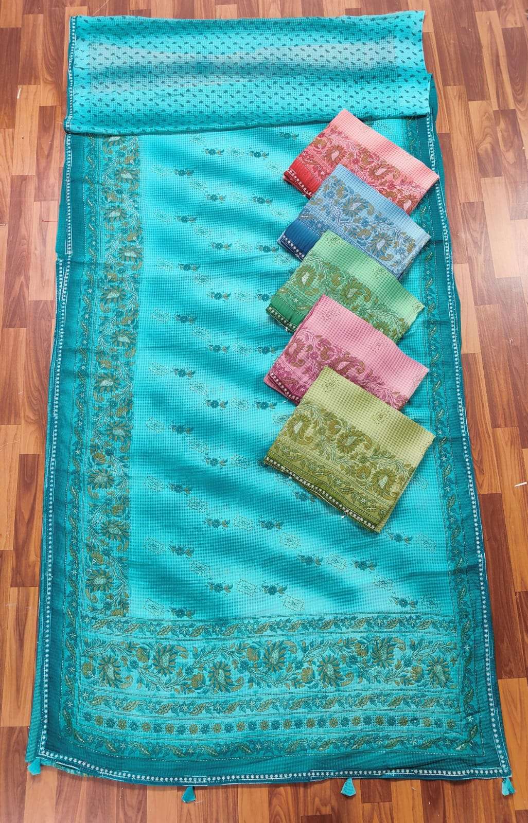 SANDHYA VOL-04 BY K.F FASHION DESIGNER SOFT FANCY PRINTED SAREES