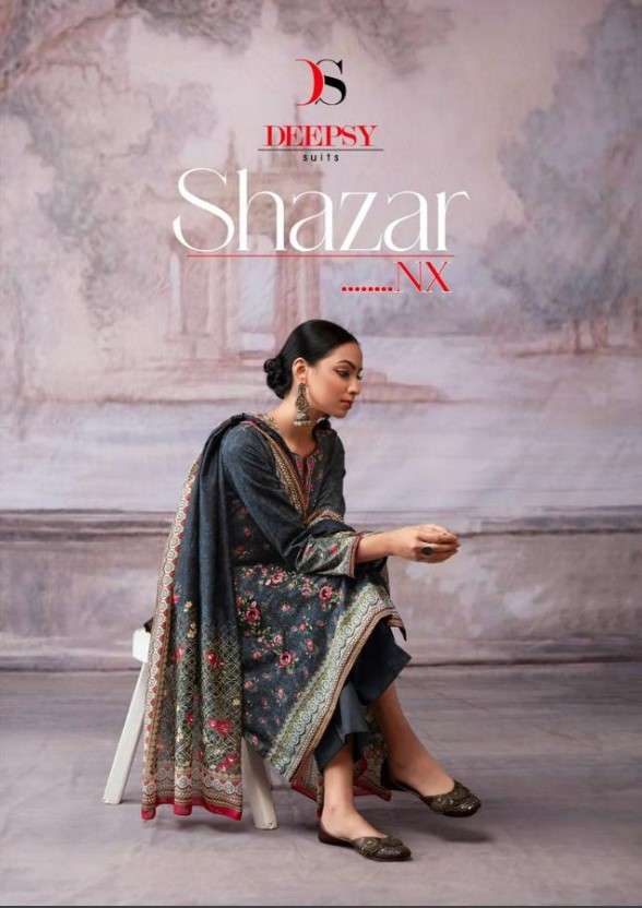 SHAZAR NX BY DEEPSY SUITS 15001 TO 15005 SERIES COTTON PRINT DRESSES