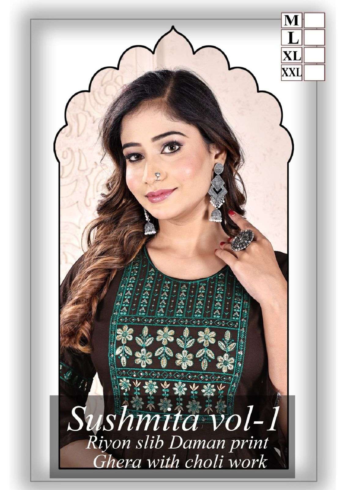 SUSHMITA BY ASLIWHOLESALE 1001 TO 1010 SERIES FANCY RAYON KURTIS