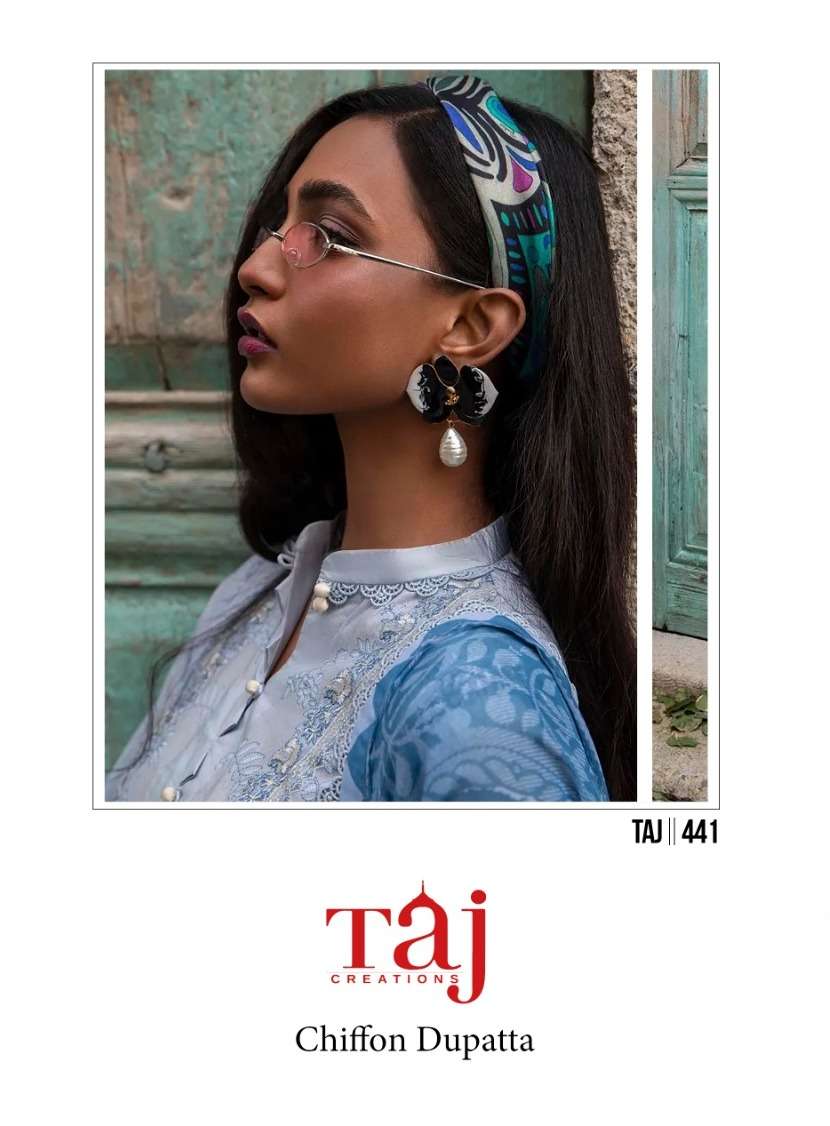 TAJ 441-442 BY TAJ CREATIONS DESIGNER HEAVY COTTON PRINT DRESSES