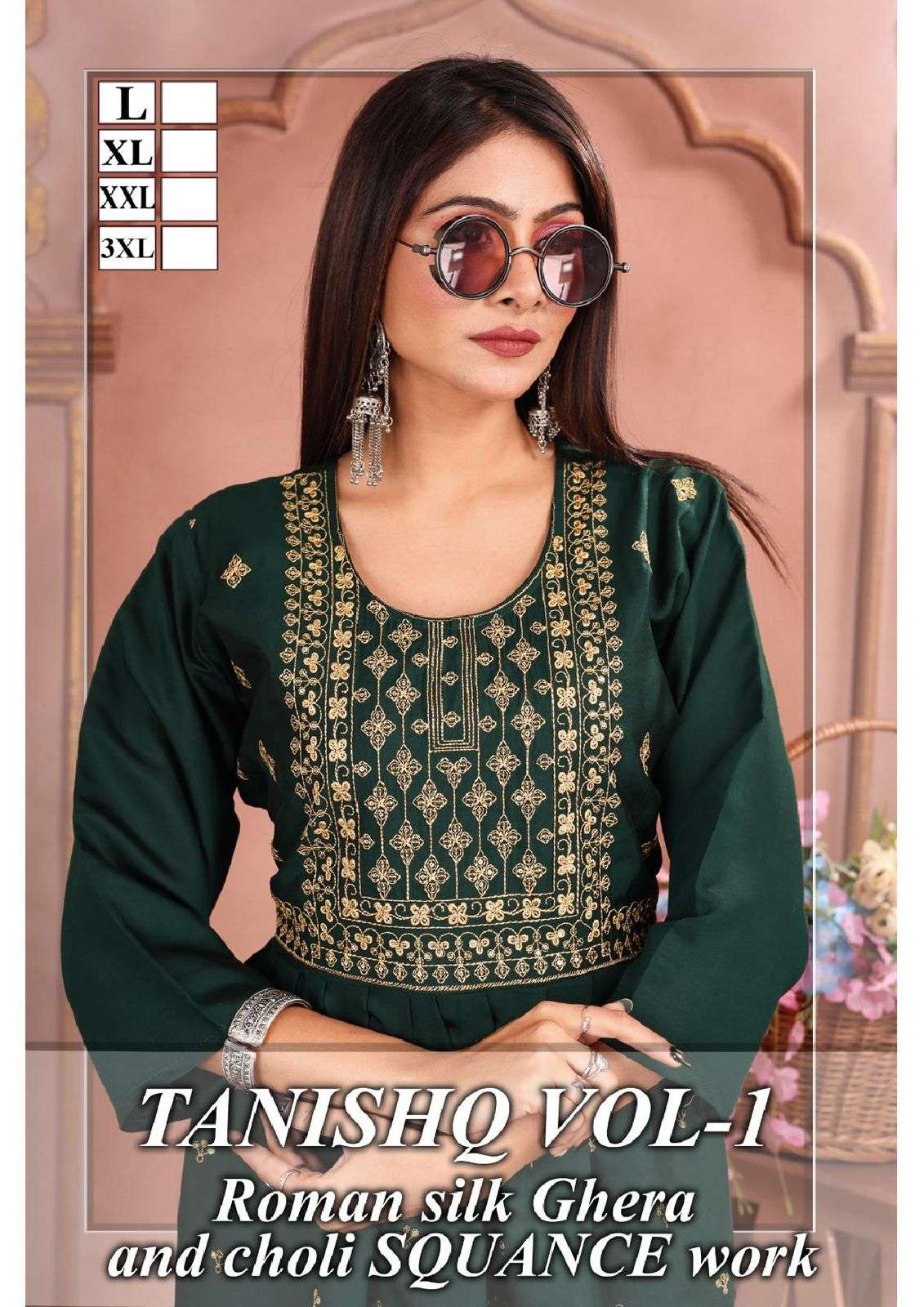 TANISHQ VOL-1 BY ASLIWHOLESALE 1001 TO 1008 SERIES FANCY PRINT KURTIS