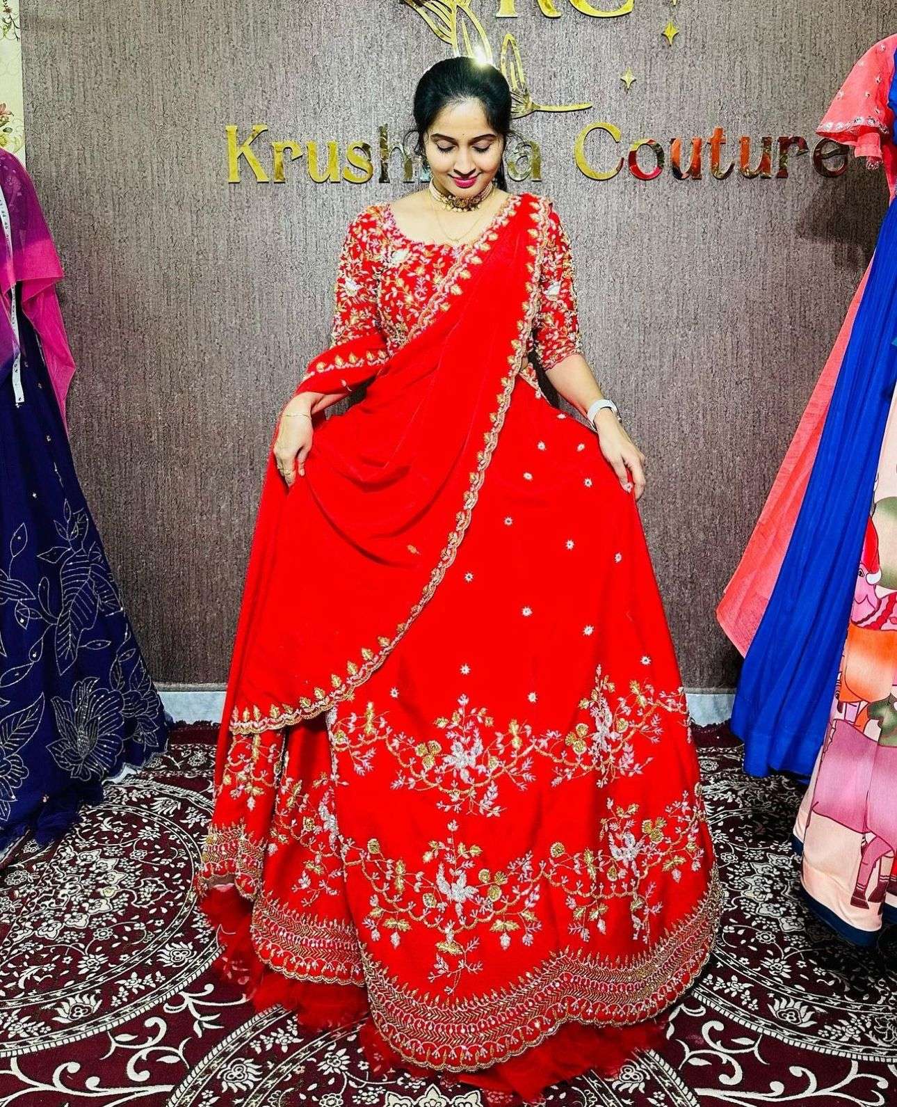 BUY ONLINE SINGLE LEHENGAS CATALOGUES OF SURAT AT WHOLESALE PRICE