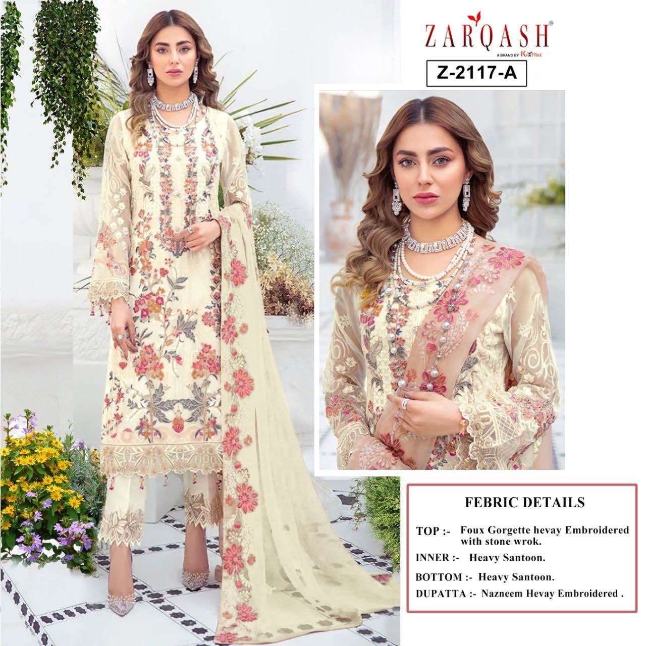 ZARQASH HIT COLLECTION-2 BY ZARQASH DESIGNER FANCY WORK DRESSES