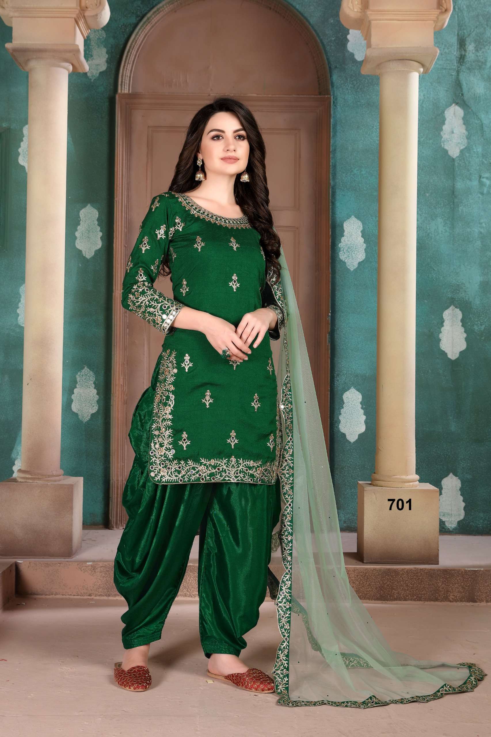 AANAYA VOL-107 BY TWISHA 701 TO 704 SERIES DESINGER ART SILK  DRESSES