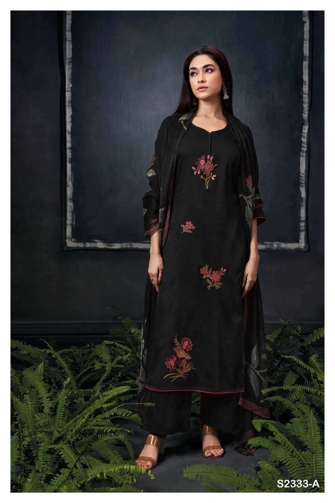 ADELAIDE 2333 BY GANGA FASHIONS HEAVY PREMIUM COTTON SILK WORK DRESSES