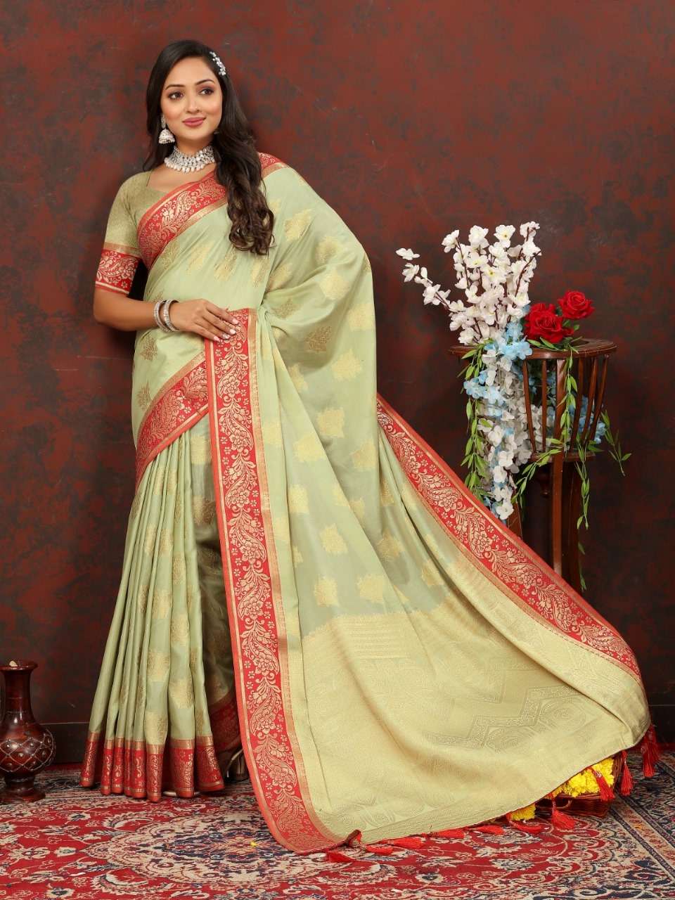 AMMY VOL-23 BY ASLIWHOLESALE DESIGNER SOFT COTTON SILK WEAVING SAREES