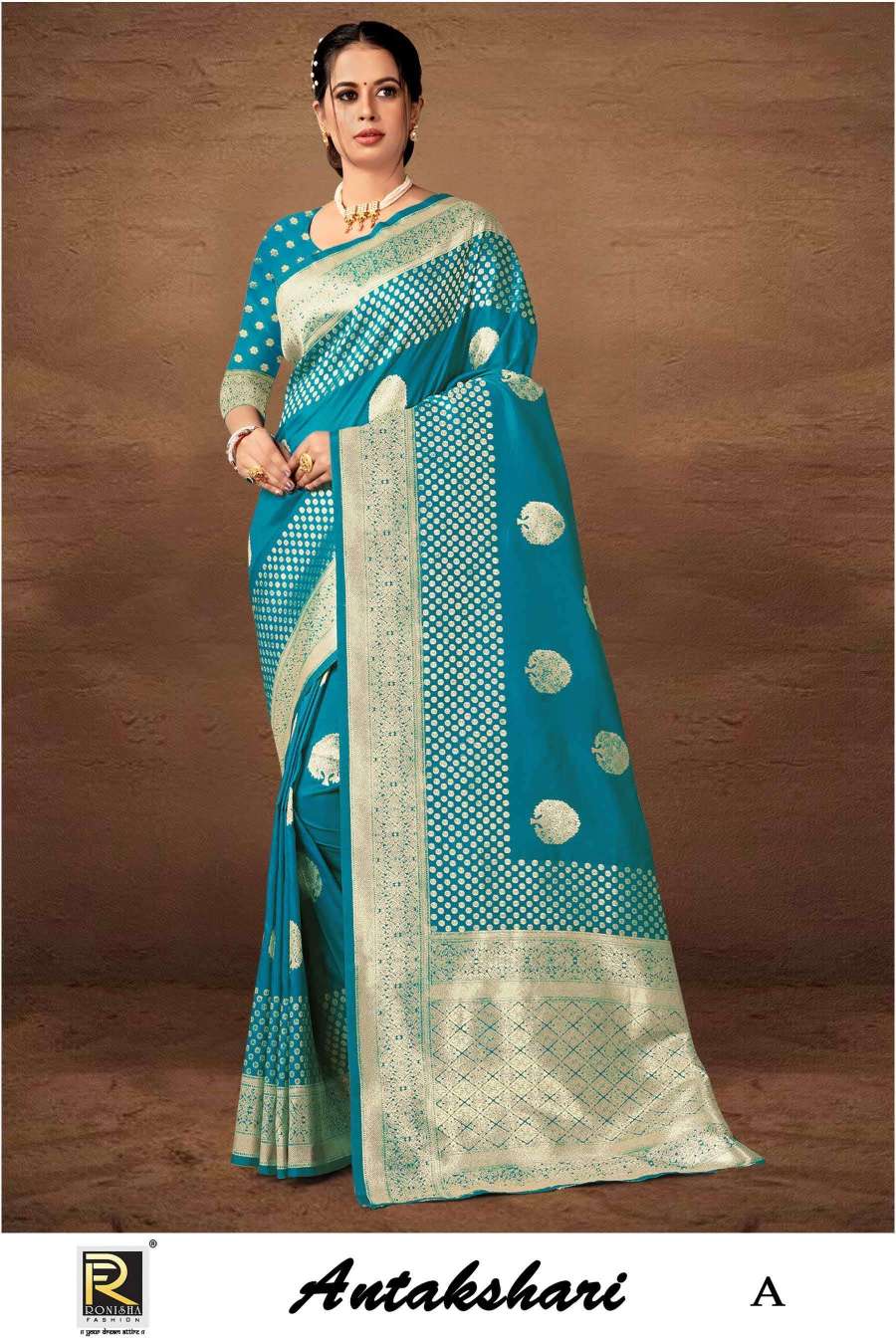 ANTAKSHARI BY RONISHA FASHION DESIGNER FANCY BANARASI SILK SAREES