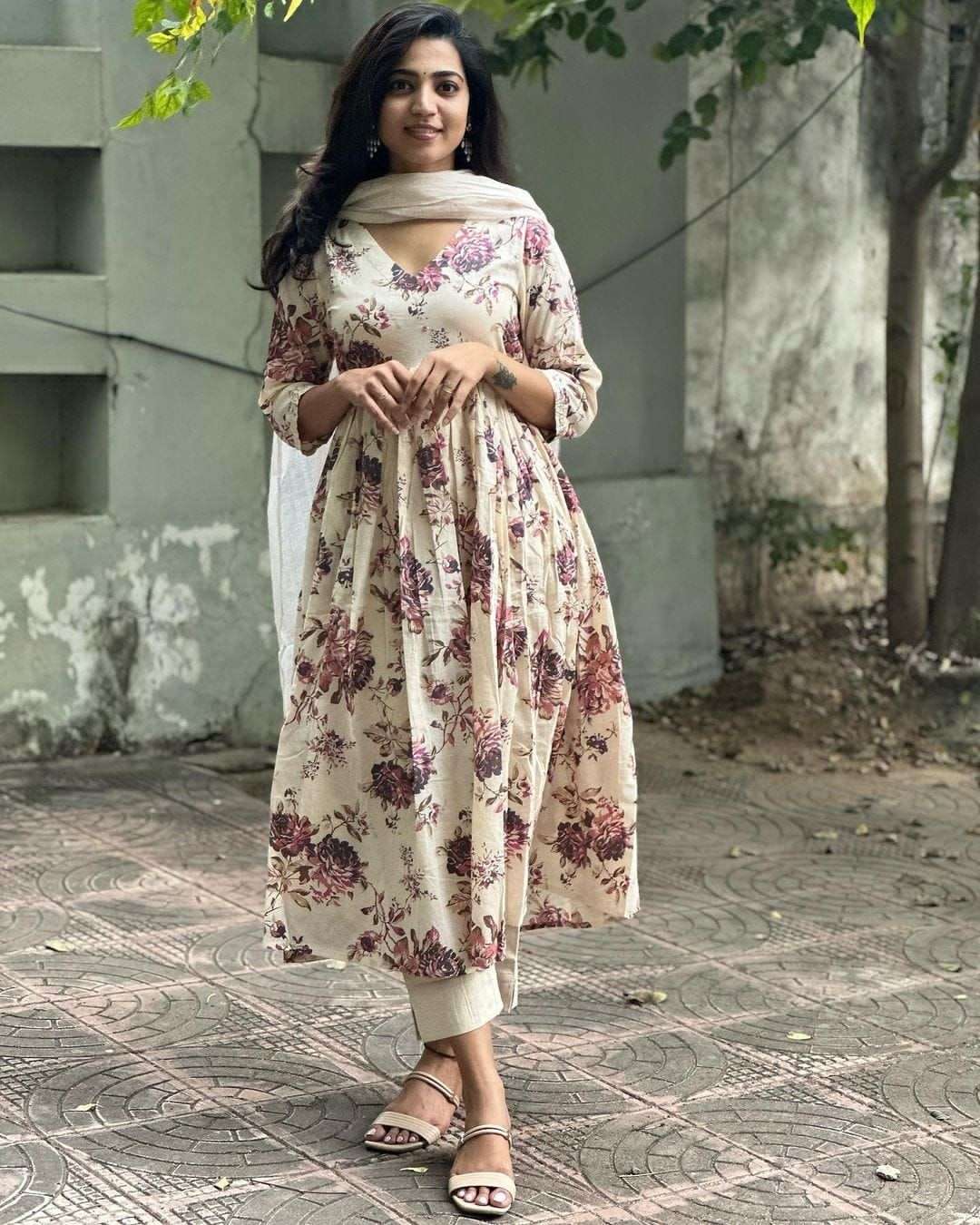 ASHVI VOL-12 BY ASLIWHOLESALE DESIGNER FACNY GEORGETTE PRINT DRESS