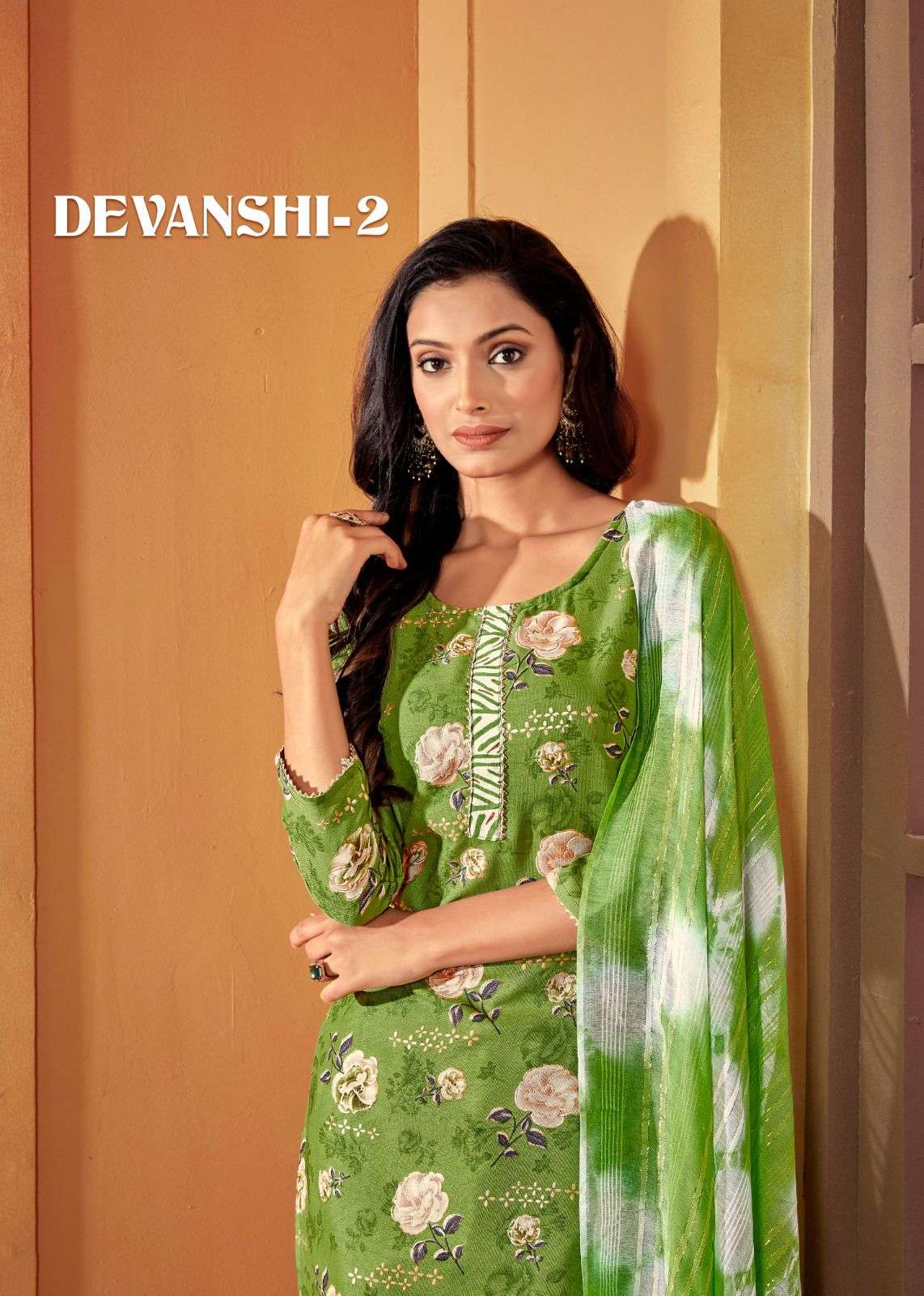 DEVANSHI VOL-2 BY ASLIWHOLESALE 1001 TO 1004 SERIES PURE COTTON PRINT DRESSES