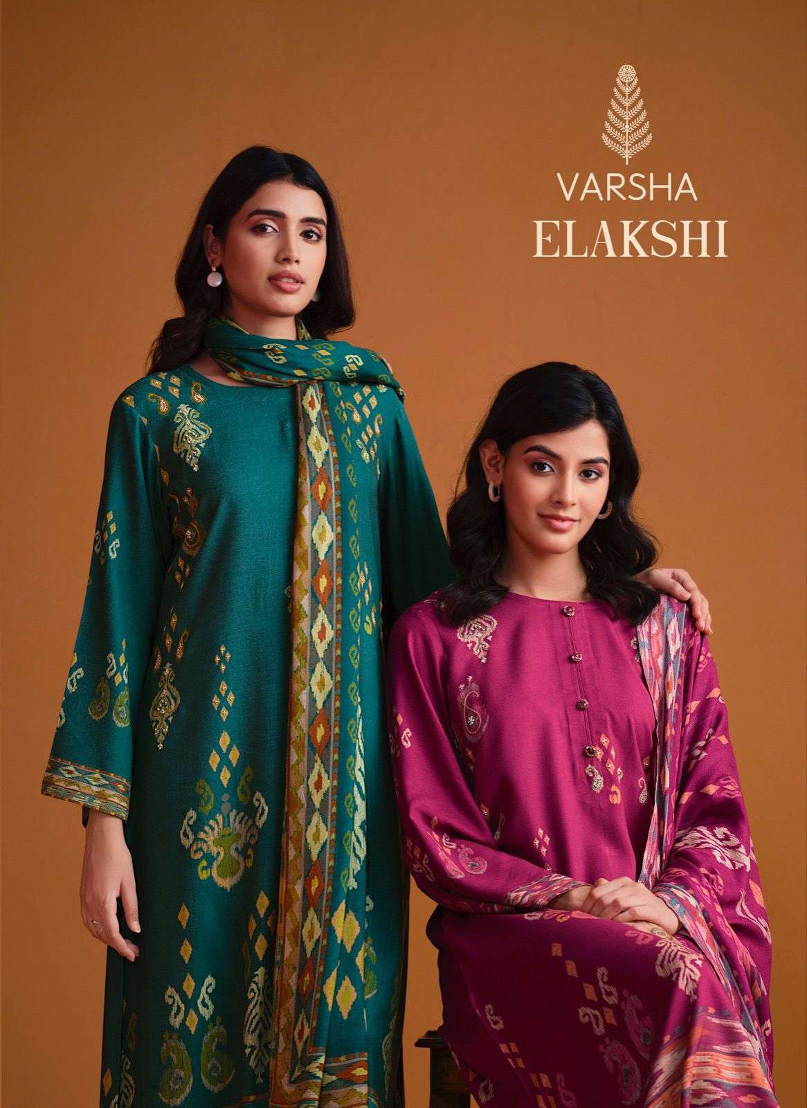 ELAKSHI BY VARSHA 01 TO 04 SERIES DESIGNER MUSLIN DIGITALLY PRINTED DRESSES