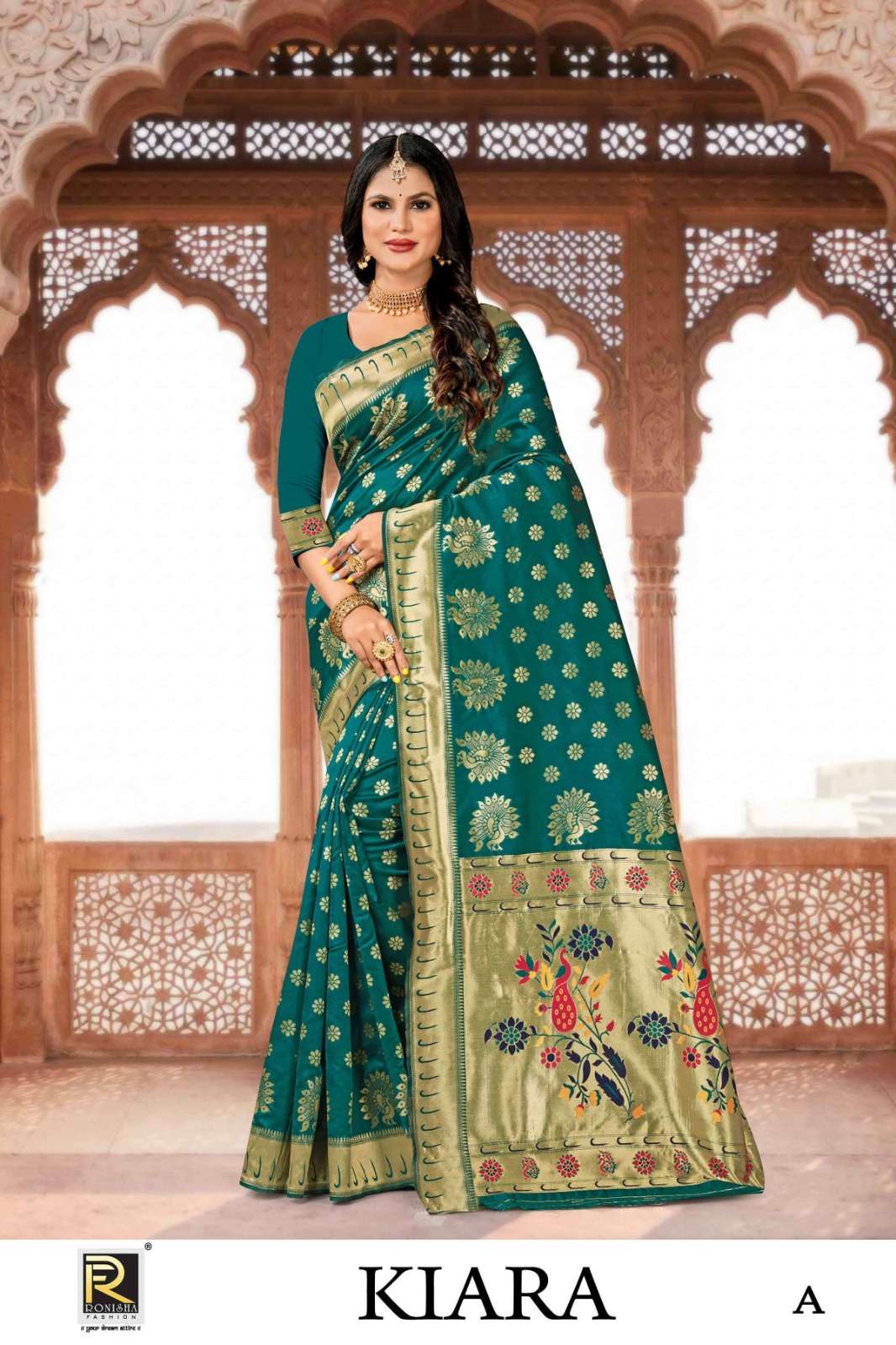 KIARA BY RONISHA FASHION DESIGNER FANCY BANARASI SILK SAREES