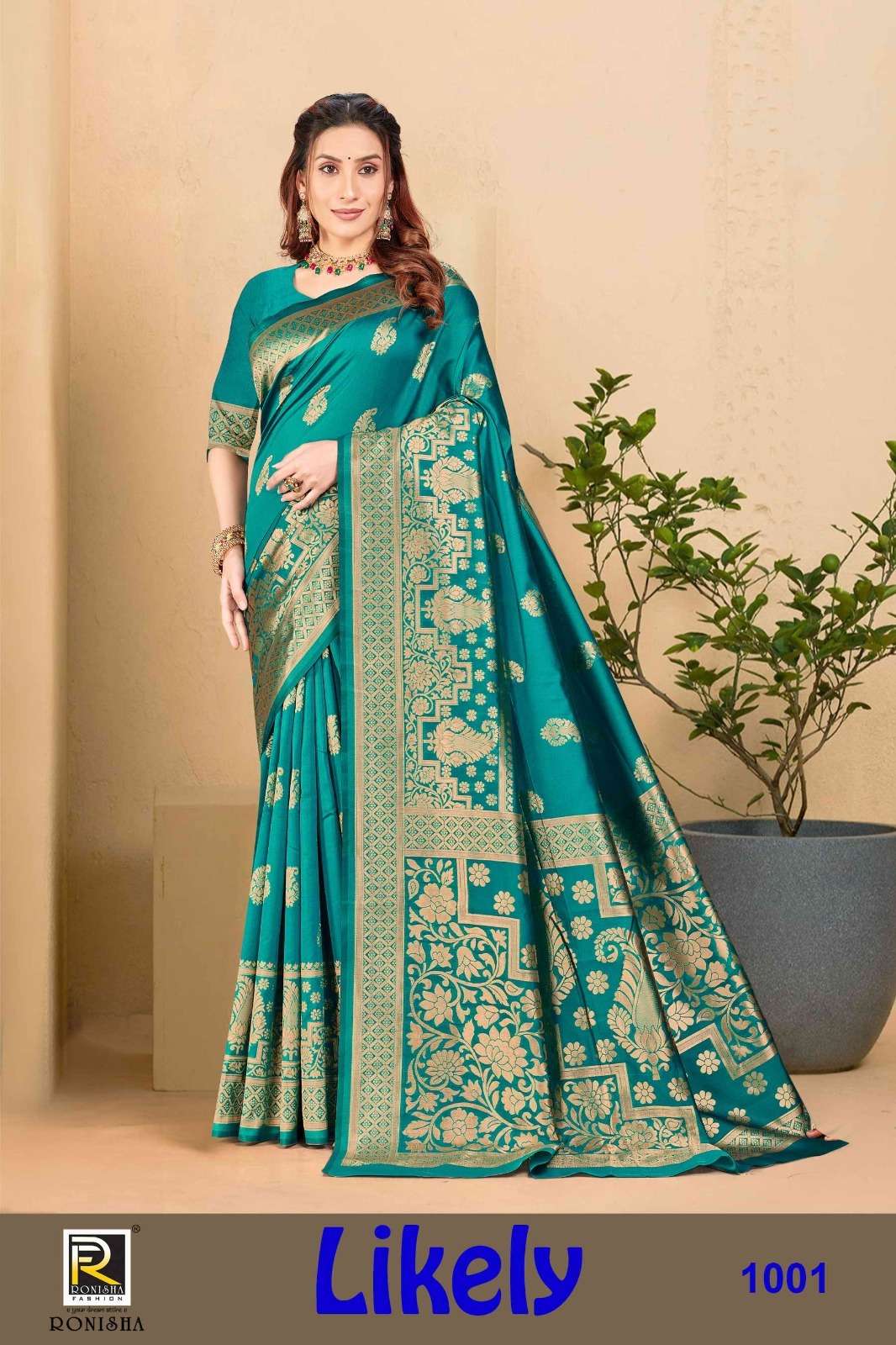 LIKELY BY RONISHA FASHION DESIGNER FANCY BANARASI SILK SAREES