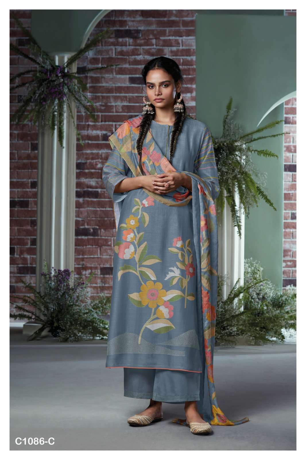 LIPSA NEW BY GANGA FASHIONS HEAVY PREMIUM COTTON PRINTED WORK DRESSES