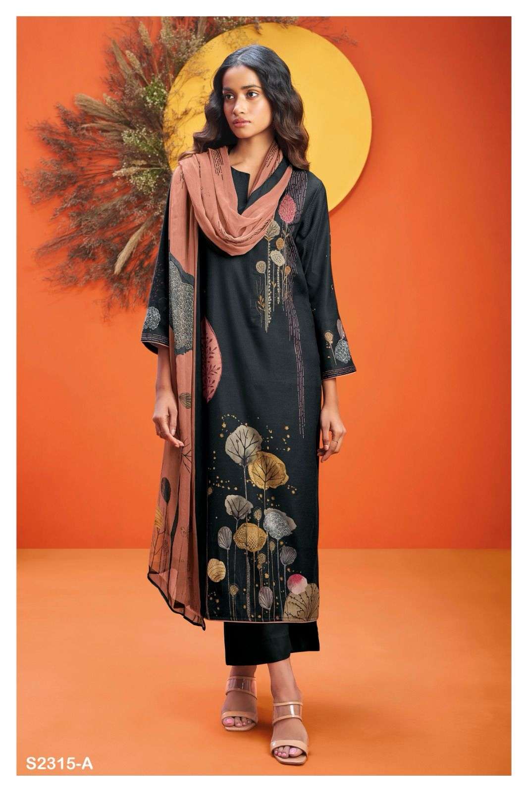 MARITZA 2315 BY GANGA FASHIONS HEAVY PREMIUM COTTON SILK WORK DRESSES