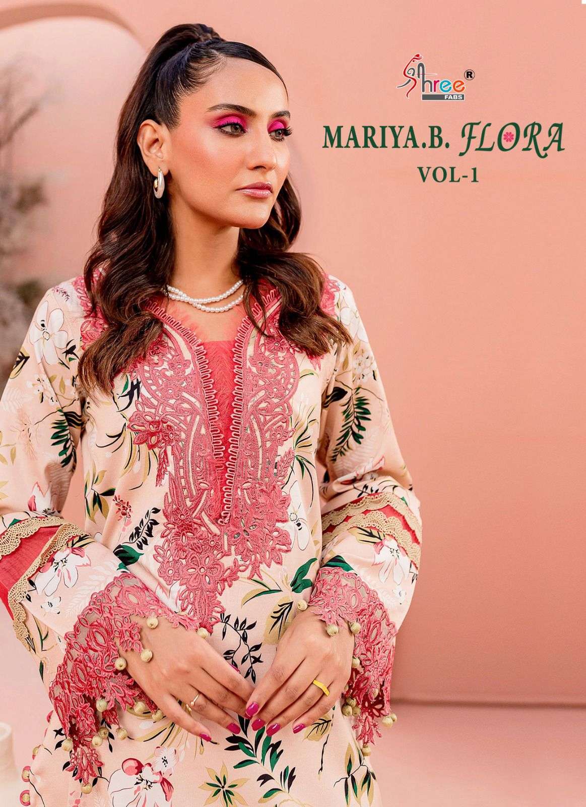 MARIYA.B FLORA BY SHREE FABS 3339 TO 3342 SERIES JAM COTTON PRINT DRESSES