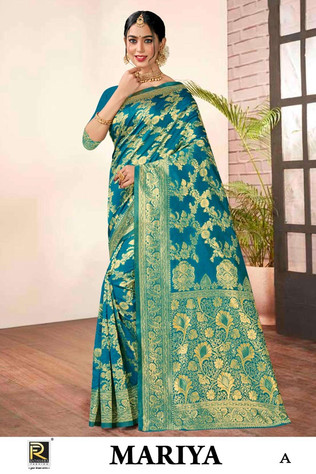 MARIYA BY RONISHA FASHION DESIGNER FANCY BANARASI SILK SAREES