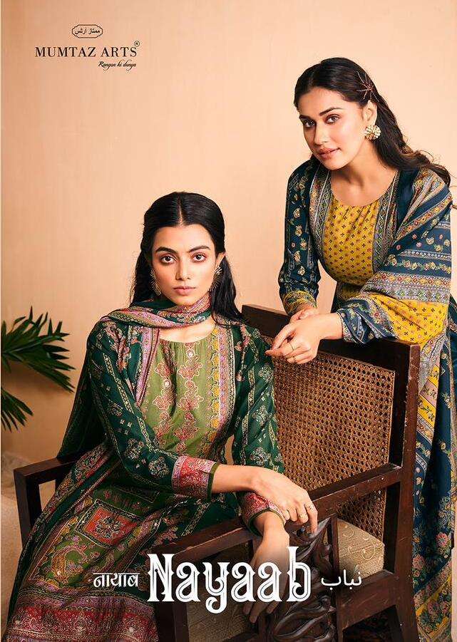 NAYAAB BY MUMTAZ ARTS 2001 TO 2006 SERIES VISCOSE MUSLIN PRINT DRESSES