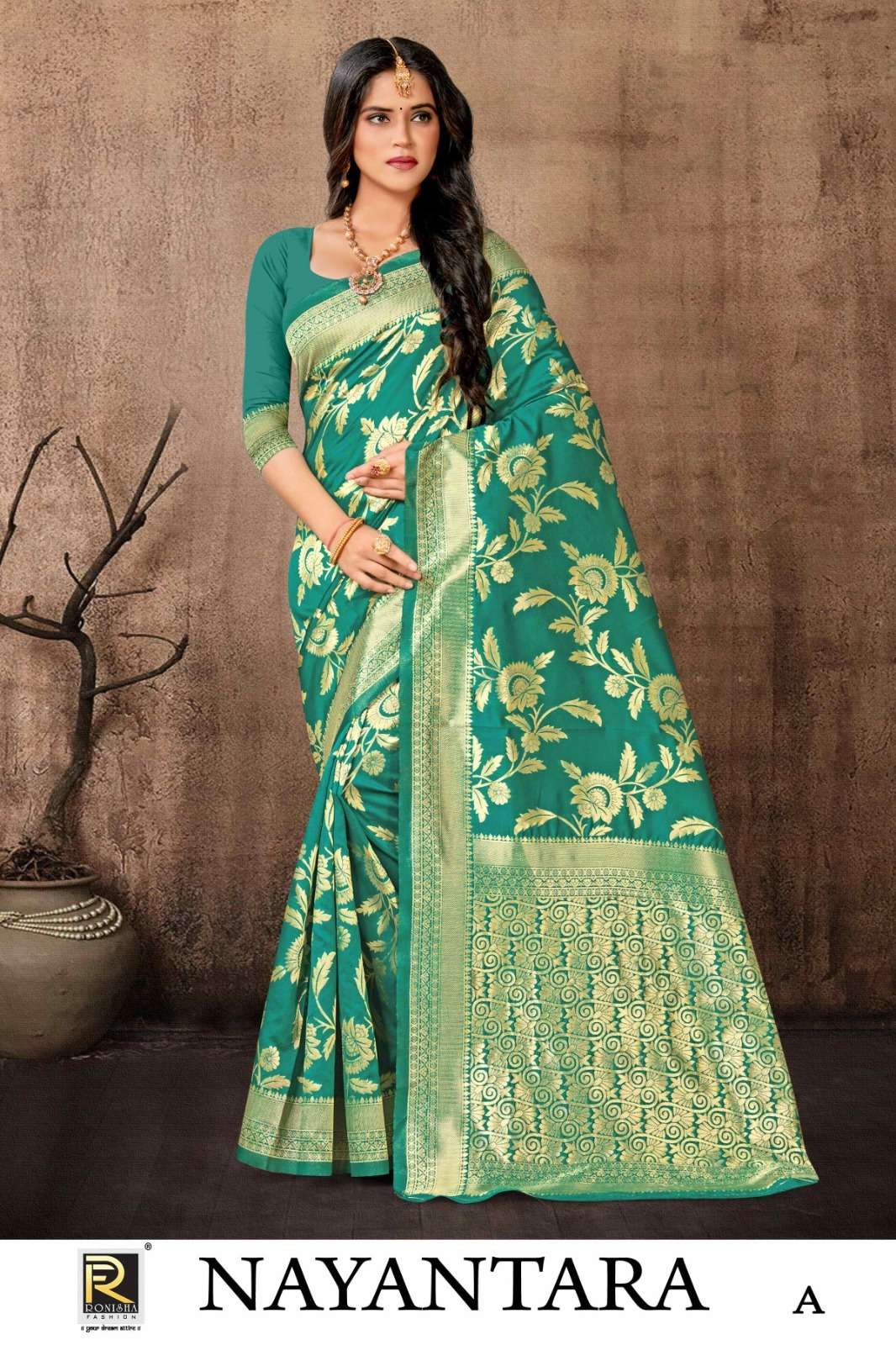 NAYANTARA BY RONISHA FASHION DESIGNER FANCY BANARASI SILK SAREES