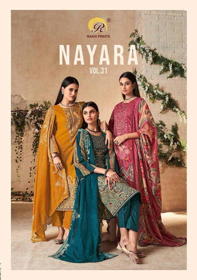 NAYARA VOL-31 BY ASLIWHOLESALE DESIGNER FACNY CAMBRIC COTTON DRESSES