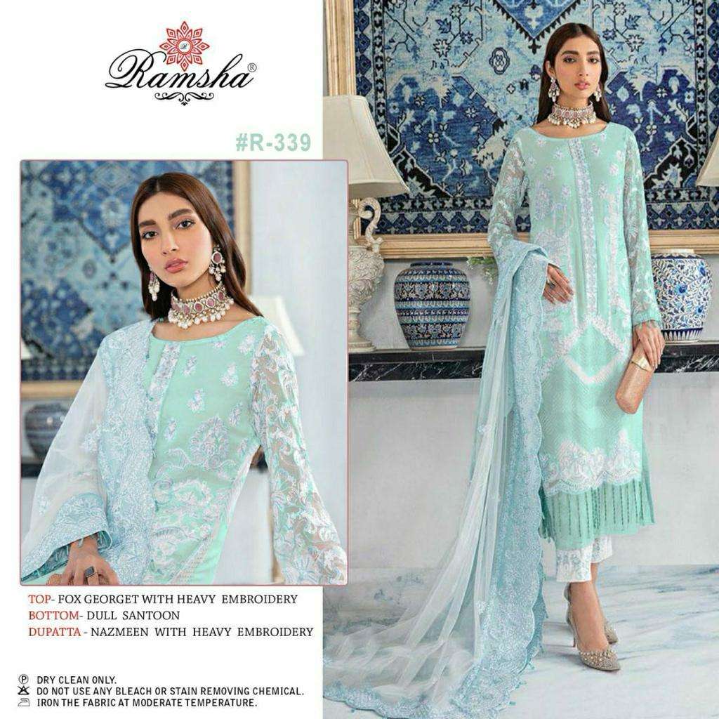 RAMSHA HIT DESIGNS BY RAMSHA HEAVY EMBROIDERED FANCY PAKISTANI DRESSES