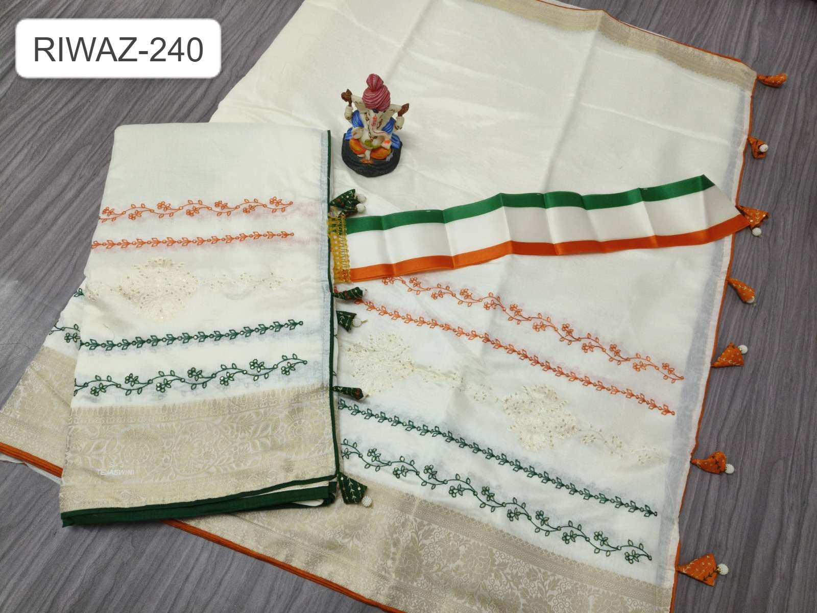 RIWAAZ VOL-240 BY K.F FASHION DESIGNER FANCY COTTON PRINTED SAREES