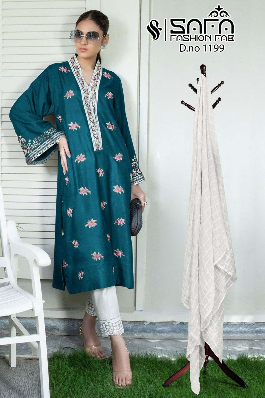 SAFA 1199 COLOURS BY SAFA FASHION HUB FANCY STITCHED PAKISTANI DRESSES