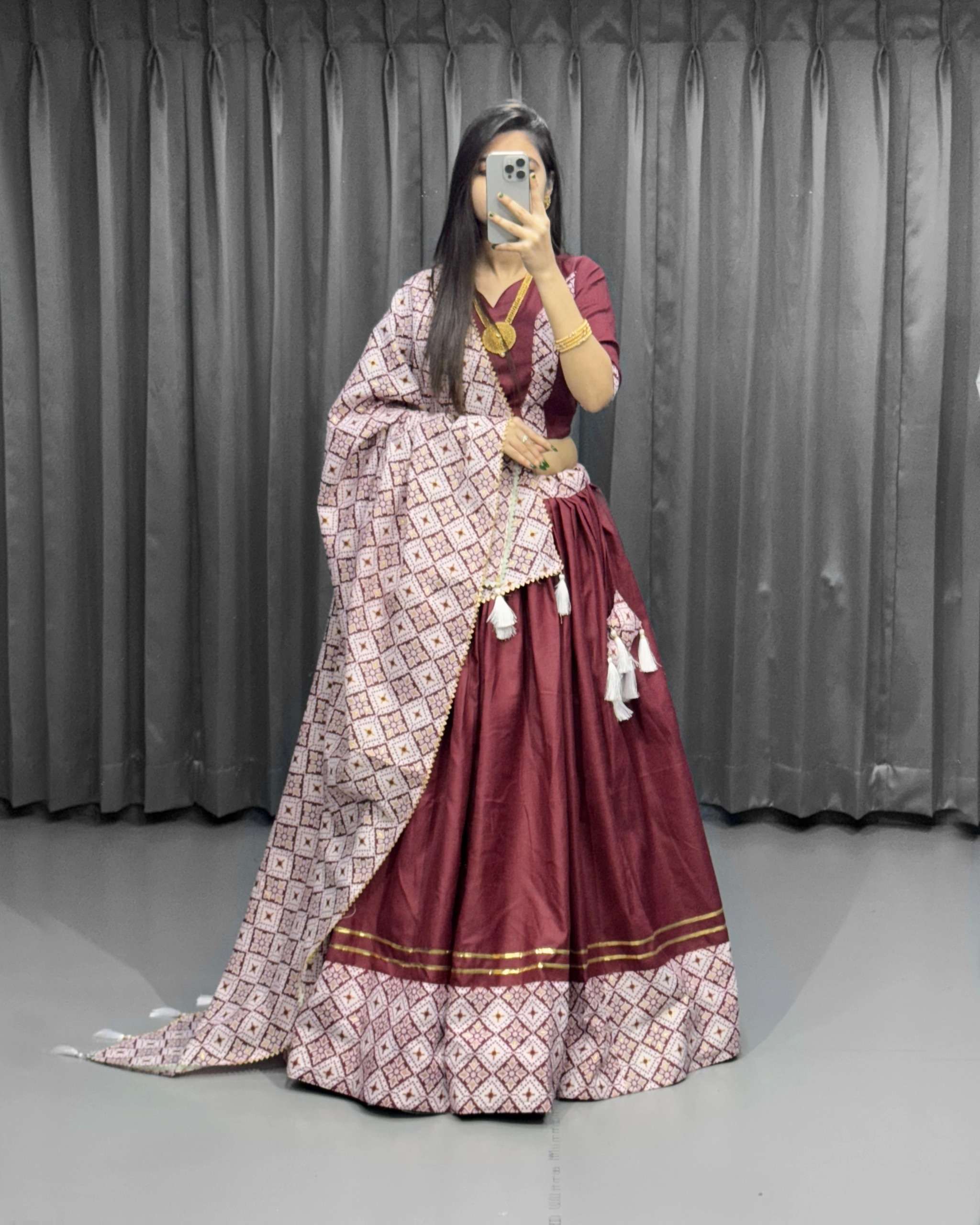 SF-1444 COLOURS BY ASLIWHOLESALE HEAVY DESIGNER COTTON PRINTED LEHENGAS