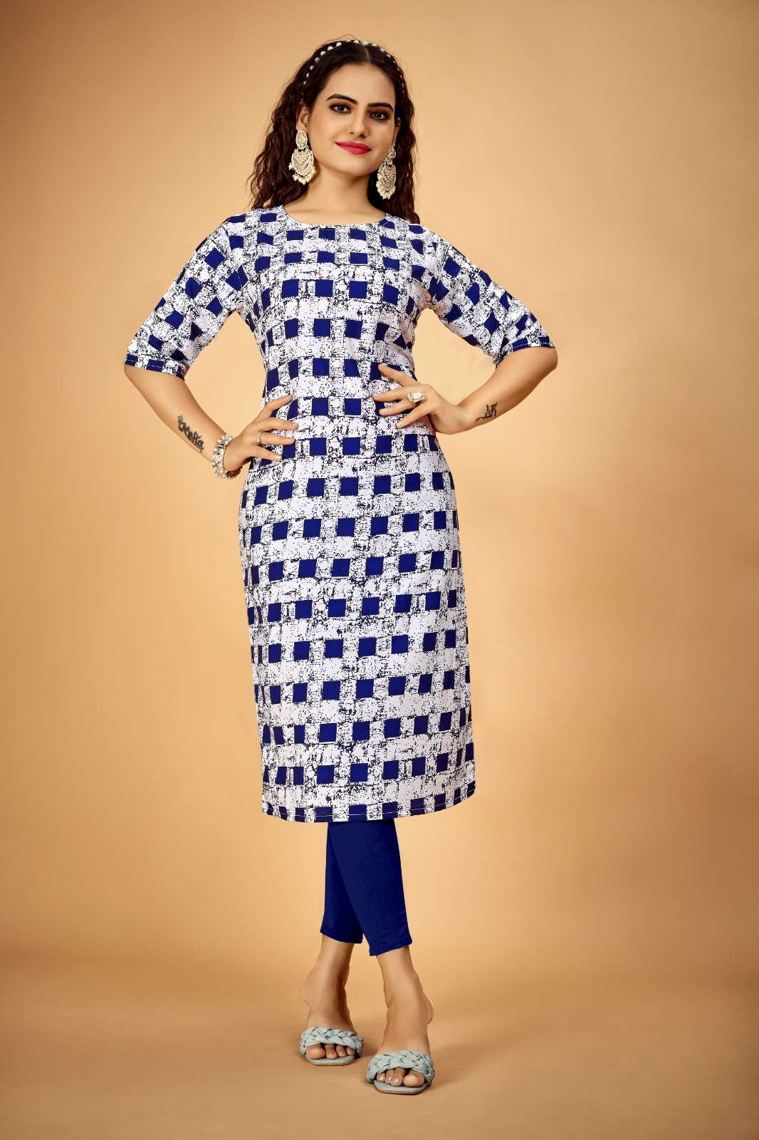 SF-3038 COLOURS BY ASLIWHOLESALE DESIGNER FACNY IMPORTED PRINT KURTIS 