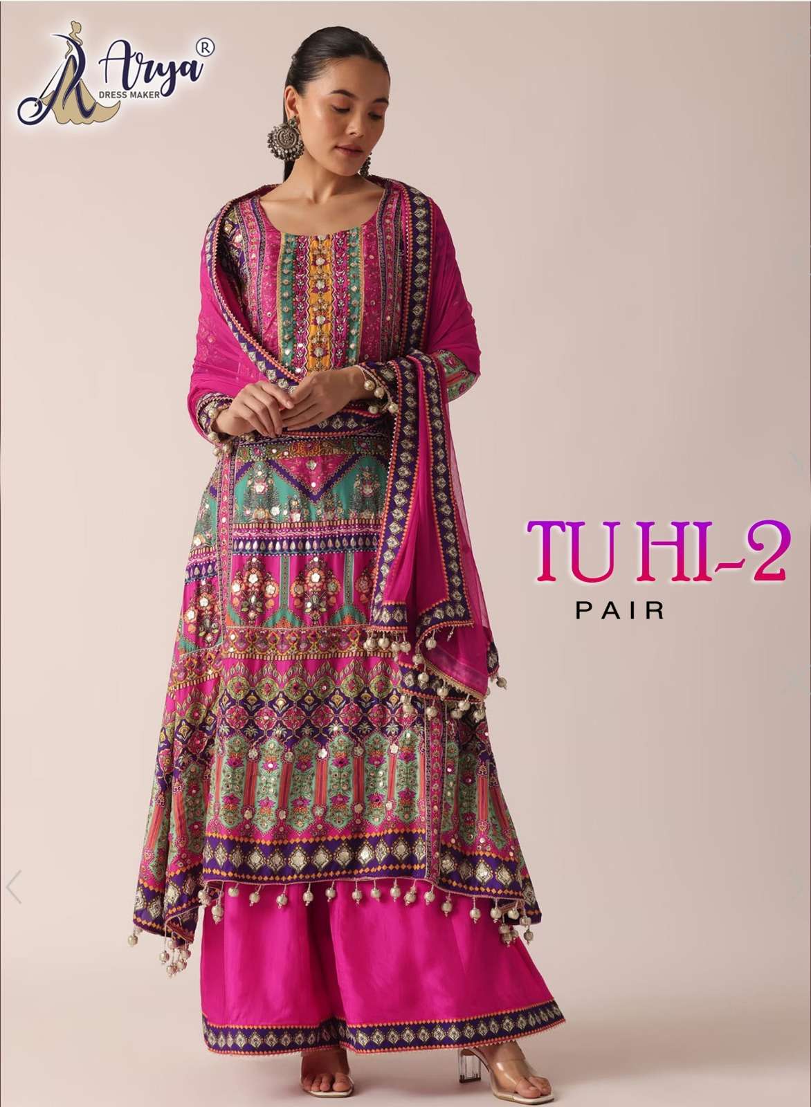 TUHI VOL-2 BY ARYA DRESS MAKER DESIGNER FANCY RAYON MUSLIN PRINT DRESSES