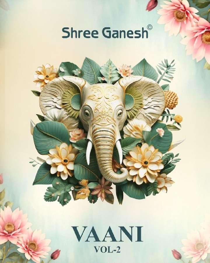 VAANI VOL-02 BY SHREE GANESH 2001 TO 2020 SERIES COTON PRINTED DRESSES