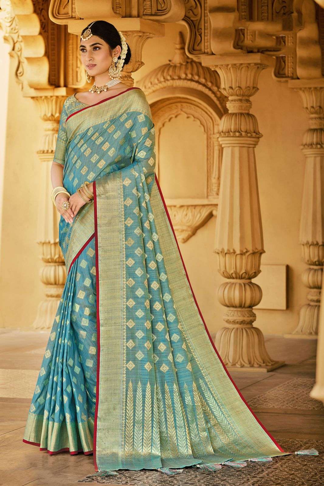 AMMY VOL-24 BY ASLIWHOLESALE DESIGNER SOFT SILK ZARI WEAVING SAREES