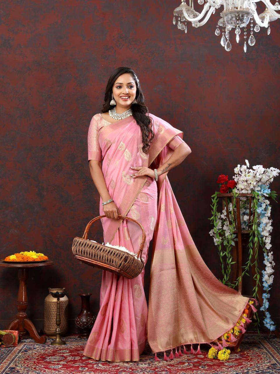 AMMY VOL-29 BY ASLIWHOLESALE DESIGNER SOFT COTTON SILK WEAVING SAREES