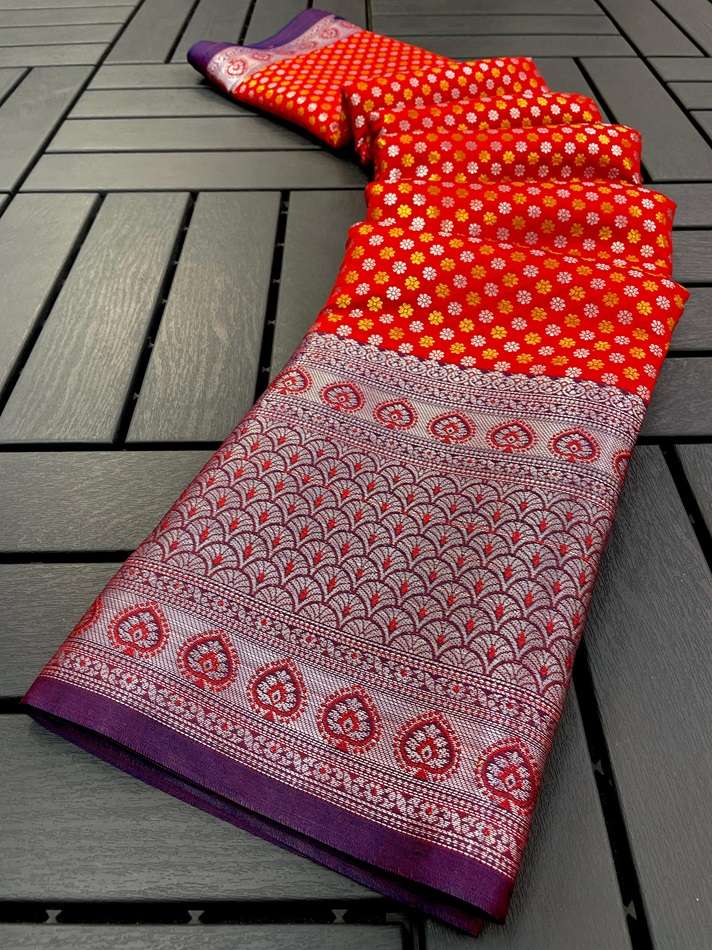 CHARVI VOL-65 BY ASLIWHOLESALE DESIGNER BANARASI HANDLOOM SILK SAREES