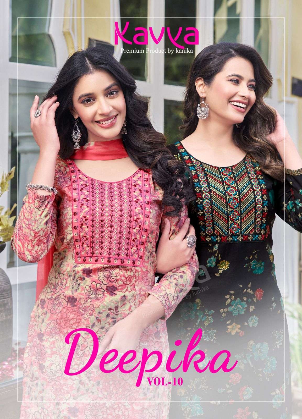 DEEPIKA VOL-10 BY KAVYA 10001 TO 10010 SERIES DESIGNER CAPSULE DRESSES