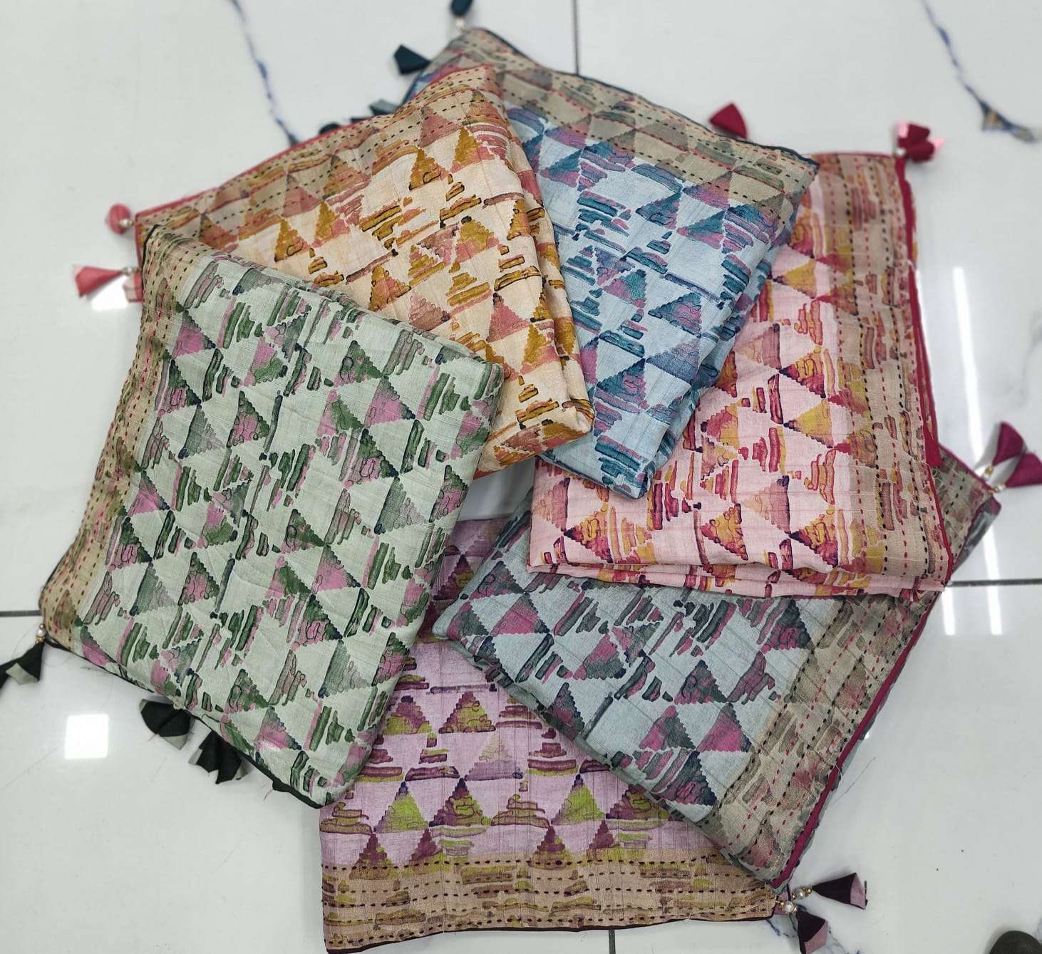 DHANSHREE VOL-04 NEW BY K.F FASHION DESIGNER FANCY COTTON PRINT SAREES