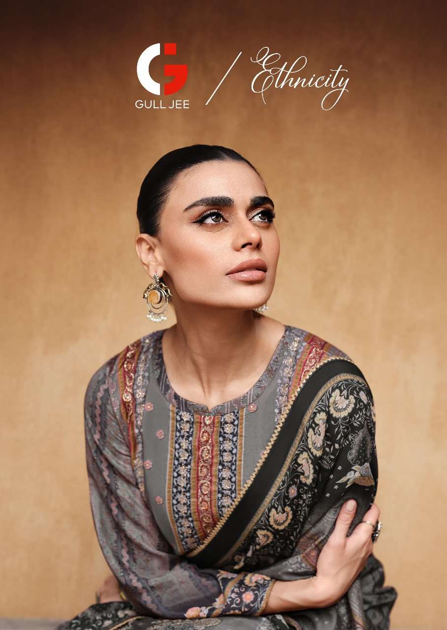 ETHNICITY BY GULL JEE 10001 TO 10006 SERIES VISCOSE MUSLIN EMBROIDERY DRESSES