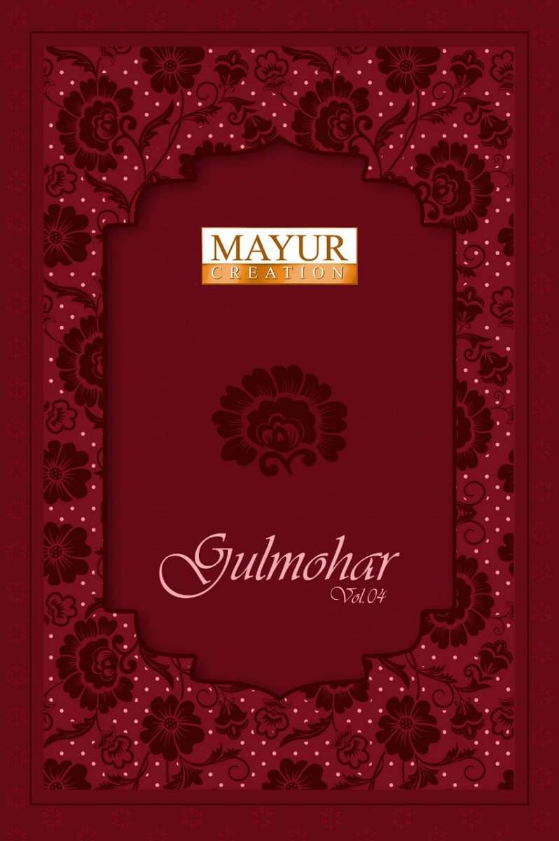 GULMOHAR VOL-4 BY MAYUR CREATION 4001 TO 4010 SERIES COTTON PRINT DRESSES