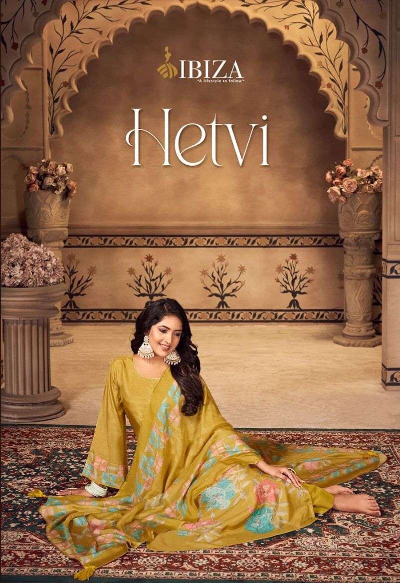 HETVI BY IBIZA 10447 TO 10450 SERIES PURE VISCOSE MUSLIN PRINT DRESSES