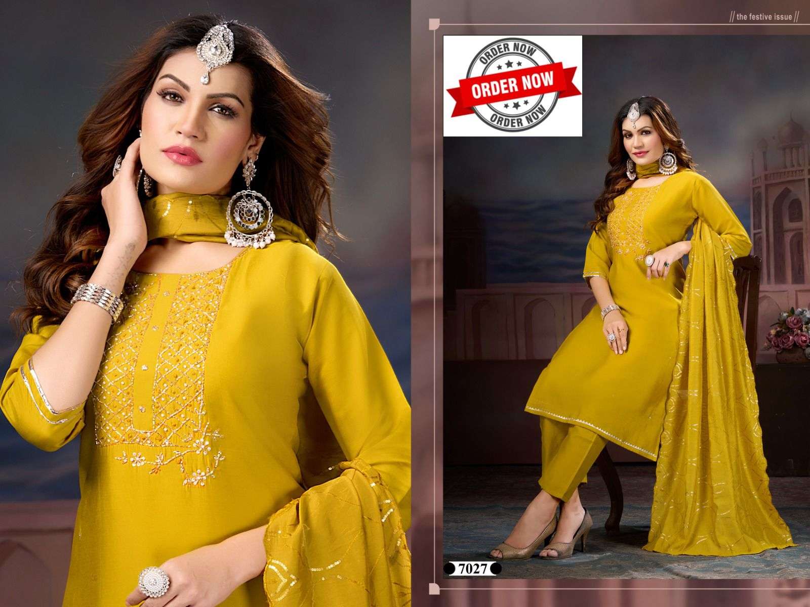 KINJAL 702789 BY ASLIWHOLESALE DESIGNER MODAL ROMAN SILK PRINT DRESSES