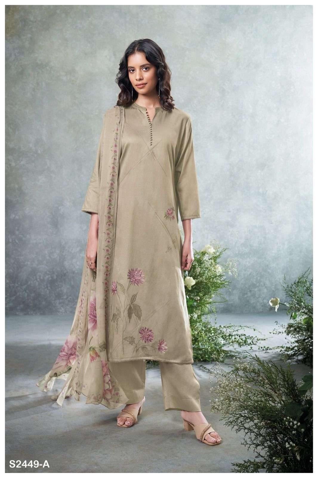 KIPPA 2449 BY GANGA FASHIONS HEAVY PREMIUM COTTON SILK WORK DRESSES