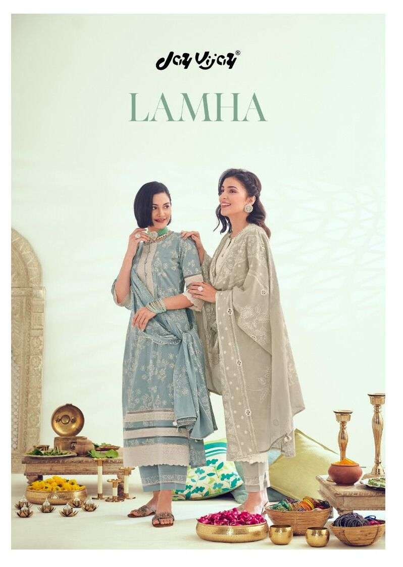 LAMHA BY JAY VIJAY DESIGNER FANCY PURE COTTON KHADI BLOCK PRINT DRESSES