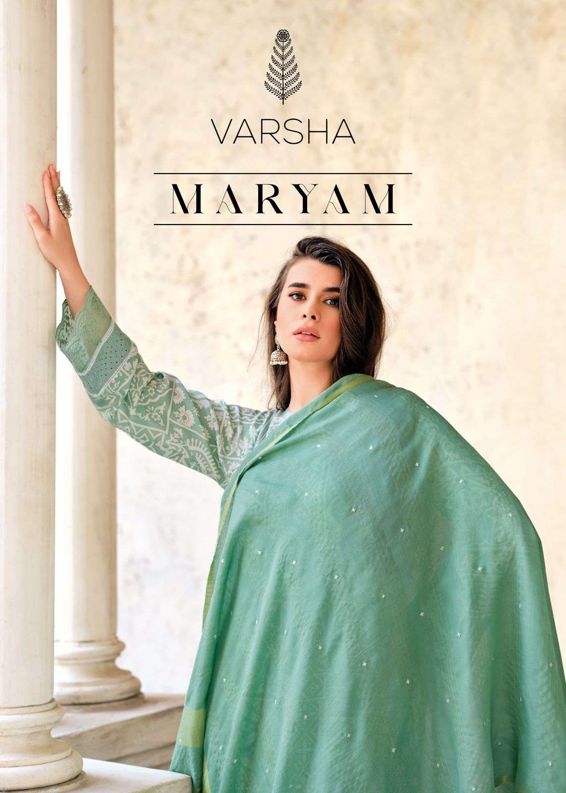 MARYAM BY VARSHA 01 TO 04 SERIES DESIGNER COTTON DIGITAL PRINTED DRESSES