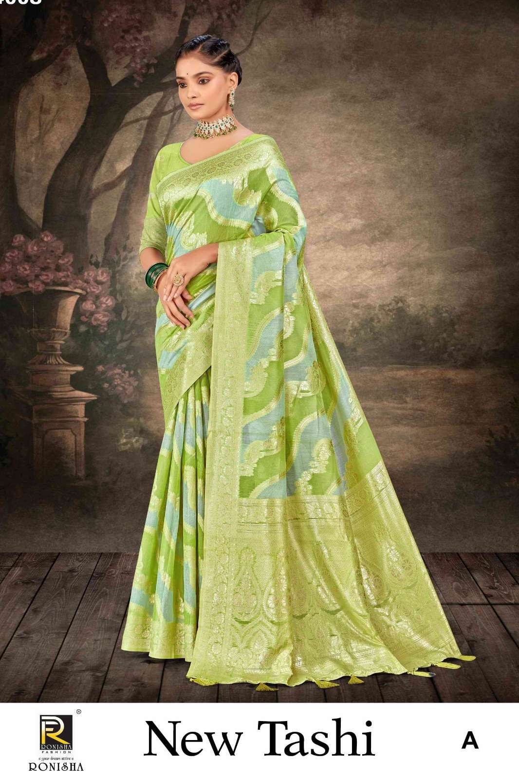 NEW TASHI BY RONISHA FASHION DESIGNER FANCY BANARASI SILK SAREES