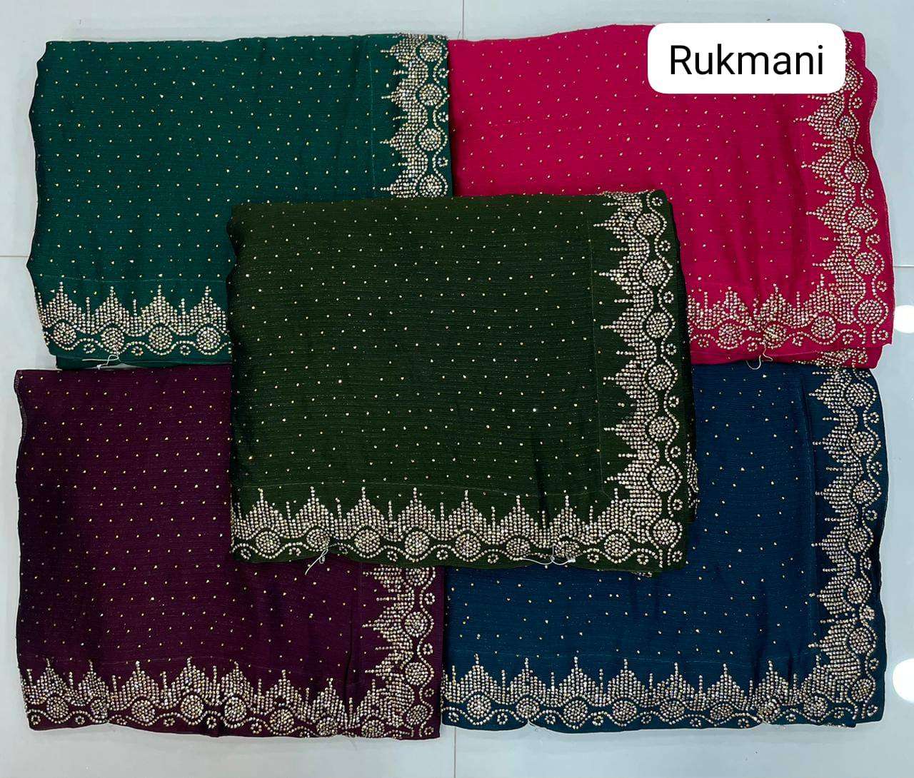 RUKMANI BY ASLIWHOLESALE DESIGNER SOFT FANCY DESIGNER WORK SAREES