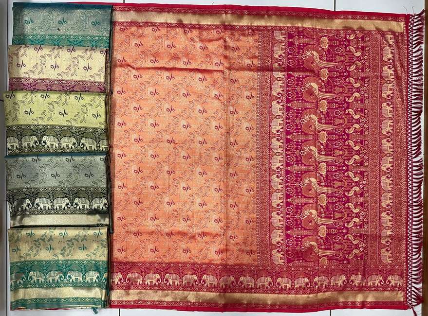 SNT VOL-10 BY ASLIWHOLESALE DESIGNER SOFT DOLA SILK PRINT SAREES