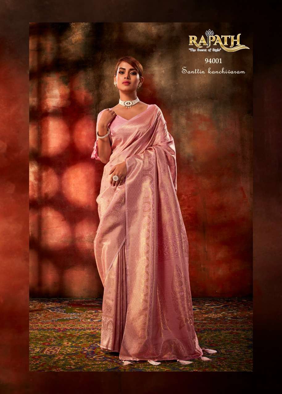 STELLA SILK BY RAJPATH 940001 TO 940006 SERIES SOFT DHARMAVARM SILK SAREES