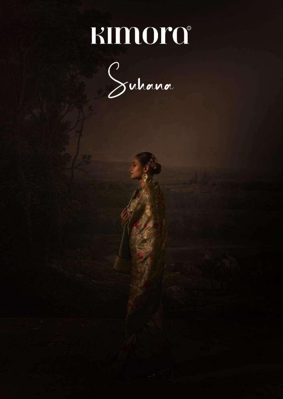 SUHANA BY KIMORA 2121 TO 2129 SERIES DESIGNER LATEST FACNY SILK SAREES